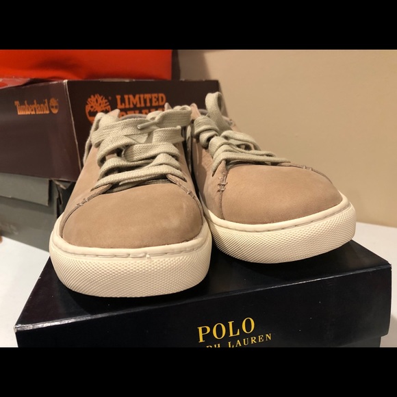 NWOT IN BOX Ralph Lauren Jermain Dark Buck Leather - Picture 3 of 10